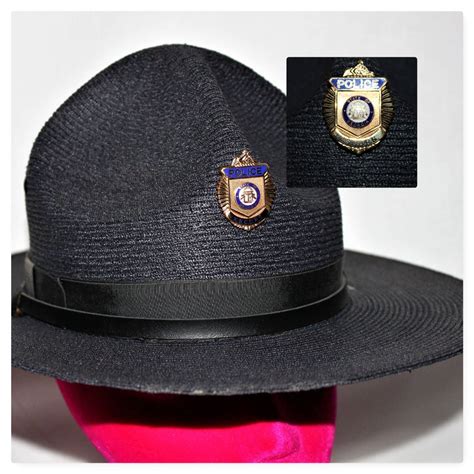 law enforcement uniform hats.